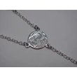 Ezüst rózsafüzér swarovski gyöngyökkel