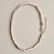 Ezüst opál köves karkötő