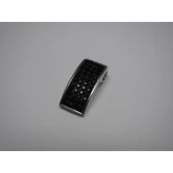 Ezüst medál, swarovski kövekkel