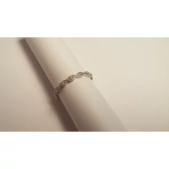 Ezüst cirkónia köves gyűrű