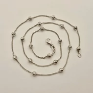 Ezüst vésett nyaklánc