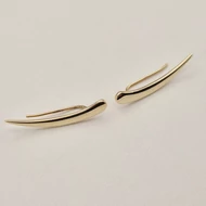 Sárga arany fültű