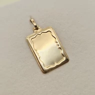 Sárga arany lapmedál