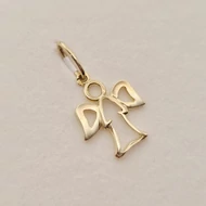 Sárga arany angyal medál