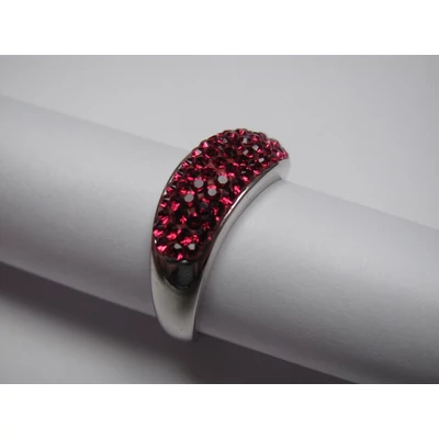 Ezüst swarovski köves gyűrű