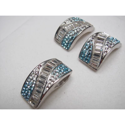 Swarovski kristály medál és fülbevaló szett