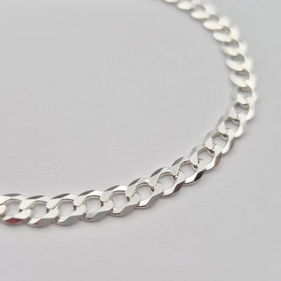 Ezüst férfi karkötő