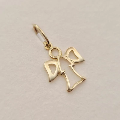 Sárga arany angyal medál